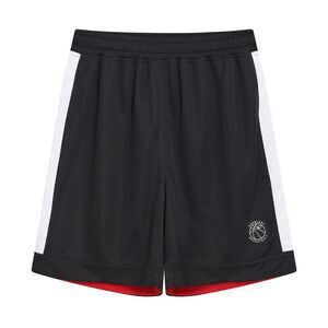 Everlast Childrens/Kids Side Panels Basketball Shorts / Black/Red